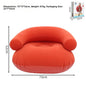 Inflatable Single Person Lazy Sofa U-Shaped Flocking with Armrests And Backrest Portable Outdoor Leisure Bean Bag Chair