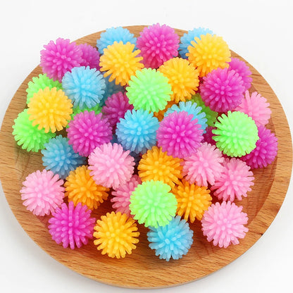 TPR Bayberry Ball Hedgehog Multi color Mini Massage Ball Foot Massage Ball Airout Yoga Stress Relief Soft Squeezing Plush Toy