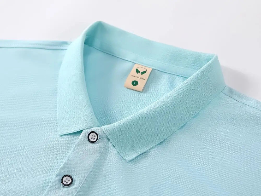 2025 Summer Causal Polo Shirt Custom Logo Printed Text Picture Brand Embroidery Personal Design Breathable Men And WomenTops