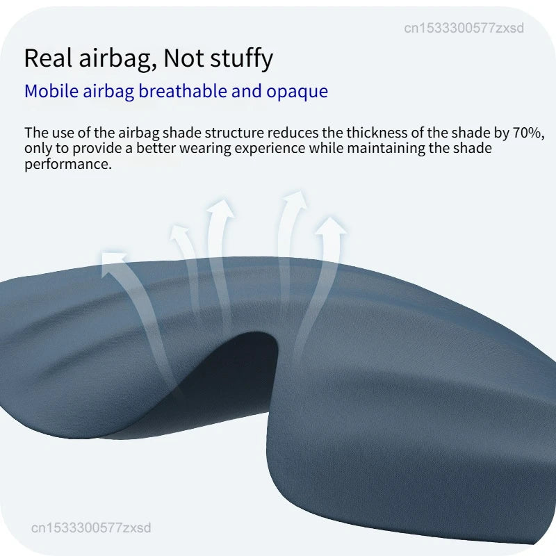Dreamlight Eye Mask Sleep 3D Stereoscopic Sleep Aid for Men Women Adult for Sleeping Block Out Light Travel Blindfold Breathable