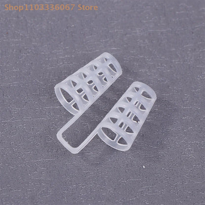 [HB]Silicone Anti Snore Nasal Dilators Apnea Aid Snoring Nose Clip Nose Breathing Apparatus Devices 4/8Pcs