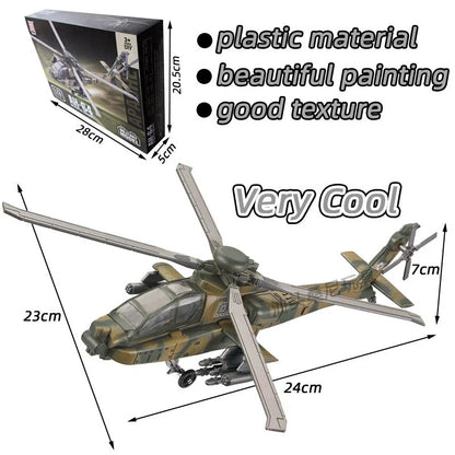 Model airplanes Child toy Military Series Building Blocks DIY kit F14 Tomcat J-35 Su35s Multi-Purpose Fighter T90 Main Battle