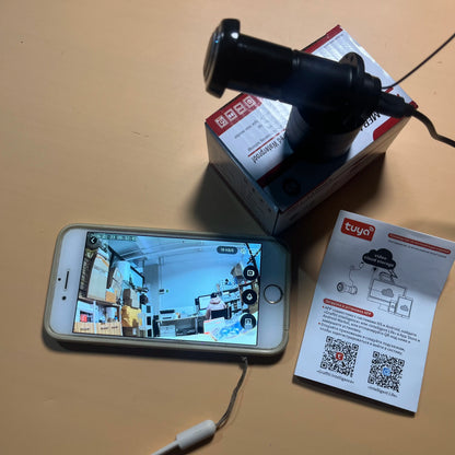 Tuya 5G Wifi Drzwi Wizjer Zabezpieczający 1080P HD Obiektyw 1.66mm Szerokokątny Rybie Oko Kamera Sieciowa CCTV Mini Wizjer do Drzwi P2P ONVIF