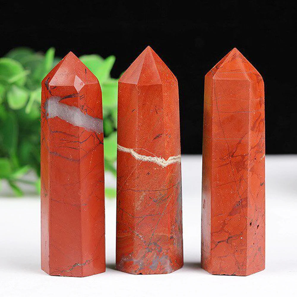 Natural Stone and Crystals Point Wand Witchcraft Rose Quartz Amethyst Home Decor Mineral Reiki Healing Stones Crafts Room Decor