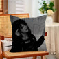 M-Metallica Band Pillow Cases for Bedroom Living Room Sofa Home Decor Polyester Cushion Cover with Zipper