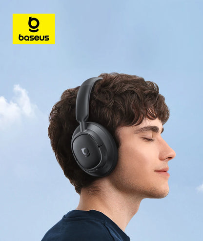 Słuchawki bezprzewodowe Baseus EH10 NC ANC 45 dB, adaptacyjna hybrydowa redukcja szumów, słuchawki Hi-Res LDAC, Bluetooth 6.0, 80 godz.