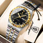 POEDAGAR Elegant Casual Ladies Watch Luminous Waterproof Week Date Fashion Woman Wristwatch Stainless Steel Women Quartz Watches