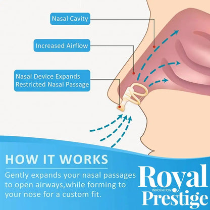 Nose Dilator Nasal Silicone Nose Clip Anti Snoring Easy Breath Preventing Snoring Help Breath Snoring Devices Improve Sleeping