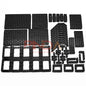 120PCS Parti tecniche fai da te 6 colori Liftarm Mattoni da costruzione spessi Blocchi Set di accessori Braccio Fascio Meccanico