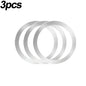2024 Stainless Steel Universal Magnetic Metal Plate Ring For Magsafe Wireless Charger Iron Sheet Sticker Magnet Car Phone Holder