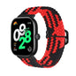 do paska Redmi Watch 4 Akcesoria Regulowany sportowy elastyczny nylonowy pleciony zamienny pasek correa bransoletka Miband 8 pro band