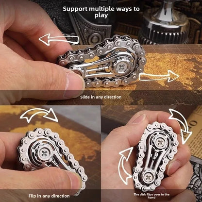 Metal Fidget Spinner Office Desk Toy Stress Relief Gears Hand Spinner for Adults desk decoration home decor Relieve stress relax