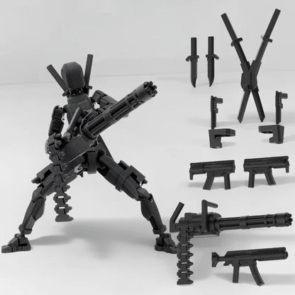 T13 Titan 13 Action Figure Set Robot Action Figure 3D Printed Robo 13 Action Fidget Toys For Collectors Desktop Decorations