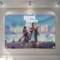 Hot Game G-G-T-A 6 150x200cm 60x90cm Flag Decoration Outdoor Picnic Party Home Camping Party Art Hanging Banner