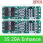 BMS 3S/4S 5A 10A 20A 25A 40A 60A Płytka zabezpieczająca ładowarkę do akumulatorów litowo-jonowych 18650 do wiertarki 12 V z funkcją wzmocnienia/balansu