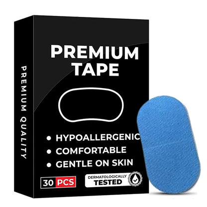 30Pcs Anti-Snoring Mouth Tape, Nasal Strips for Mouth Breathing Snore Prevention