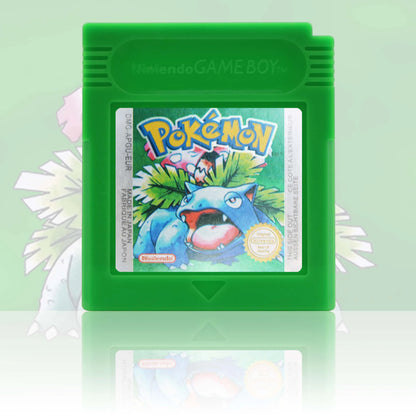 GBC/GBA EUR Version Pokemon Crystal/Yellow/Emerald/Fire Red/Leaf Green Game Cartridge Video Game Card High Quality with Battery