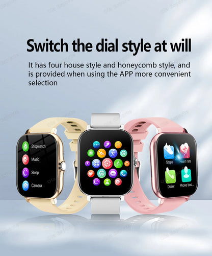 20226 New 1.83-inch Smartwatch Call Notifications Sleep Monitoring Activity Tracking Smart Watch Compatible with Android and iOS