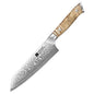 XINZUO 5.8 Inches Bunka Knife 67 Layers Damascus Steel Stainless Steel Ergonomically Designed Handle With Delicate Gift Box