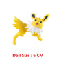 Pokemon Anime Action Figure Set - Pikachu Sun Elf Eevee Gengar Monsters Cartoon Model Toys Gift for Bulk Purchase