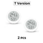 Qingping Temperature Humidity Sensor T Version Thread/BLE High-precision Indoor E-Link INK Thermometer work with Apple HomeKit