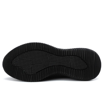 Women's Shoes Lightweight Breathable Mesh Slip-On Sneakers Black White Sport Running for Casual Party Fashion Ladies Shoes
