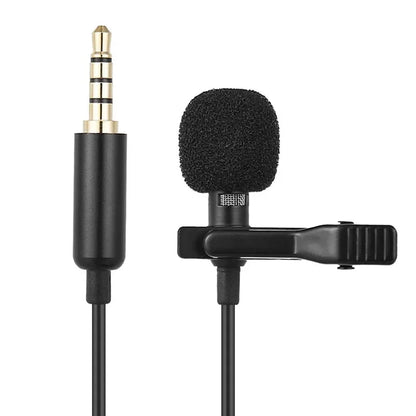 1.5M Cable 3.5mm Type-C Wired Lavalier Microphone Clip On Lapel Mic Noise Cancelling Plug and Play Mini Portable Mic for Android