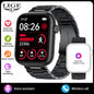Smartwatch 1,83 cala dla mężczyzn i kobiet, dotykowy ekran, sportowy zegarek fitness, połączenia Bluetooth, cyfrowy smartwatch, wodoodporność IP68