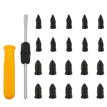 Car Tire Repair Kit with Drill Bit and Storage Bag. Motorcycle and Truck Tire Repair Tools. Quick Tire Repair Amagi