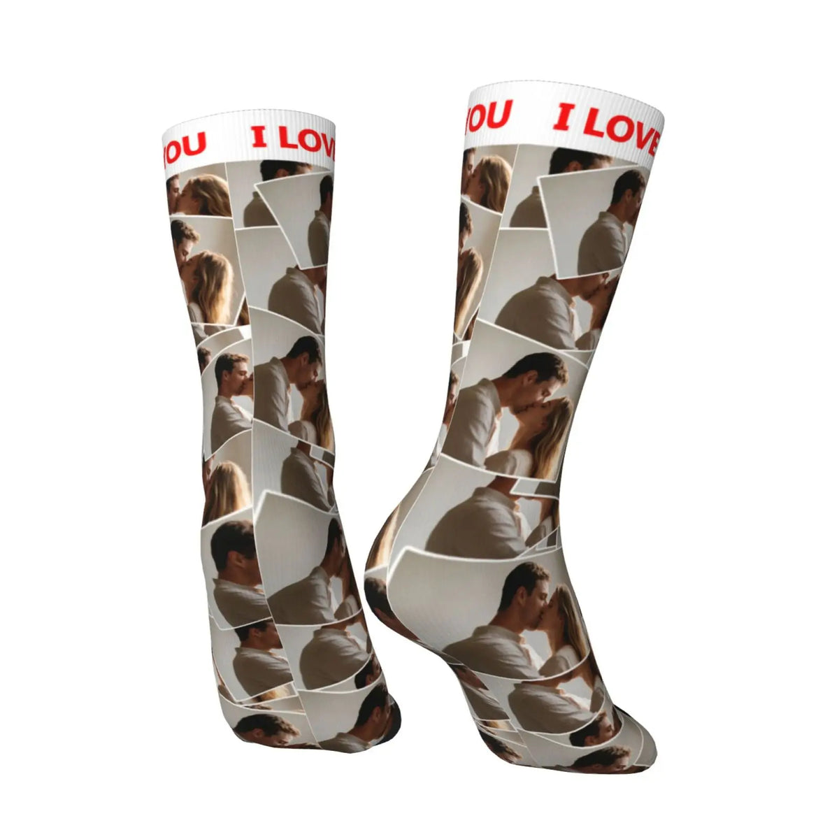 Novelty Custom Face Socks DIY Personalized Photo Custom Socks Crazy Funny Men's Socks Christmas Party Birthday Anniversary Gift