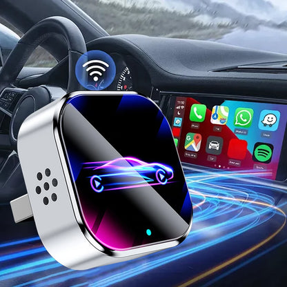Wireless Android Auto Carplay Box/Adapter Carplay AI Box Auto Connect Smart USB Dongle for iPhone and Android Factory Wired Cars
