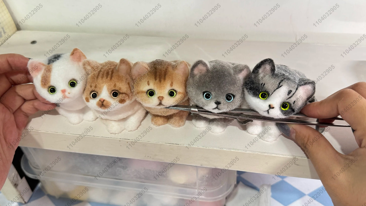 Kitty Taba Squishy Soft Cat Fidget Toy ASMR Cute Animal Squeeze Toy Anti Stress Funny Toys For Children Christmas Party Gift