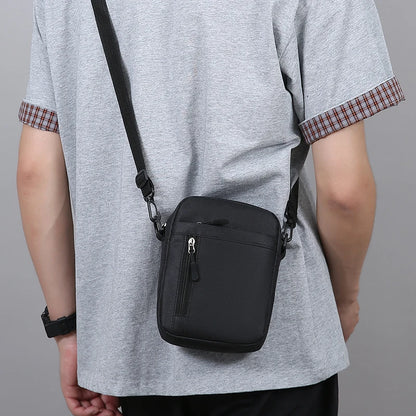 Lightweight Crossbody Bag Men Women Phone Water Resistant Nylon Commuter Travel Student Wallet Card Holder Mini Purse