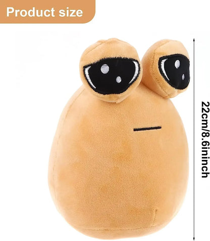 20cm/7.87in Anime Game Maw Pou Plush Toy Kawaii Cartoon My Pet Alien Pou Doll Soft Filled Pillow Birthday Gift