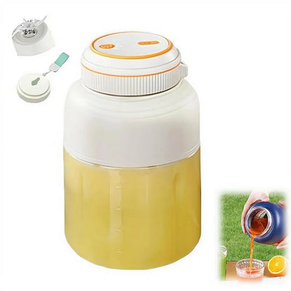 Portable Blender for Shakes and Smoothies Personal Size Juicer Cup Rechargeable Mini Fruit Mixer with Dual Lid for Travel Office
