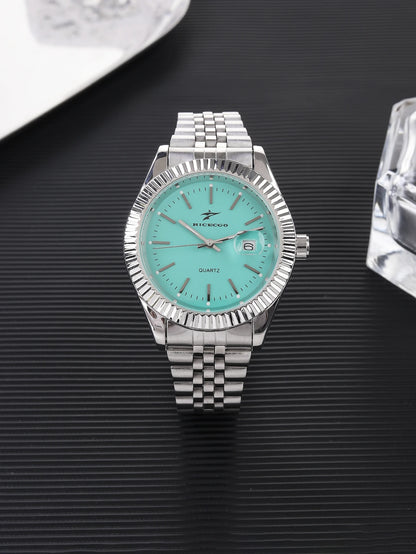 Casual Men's Watches Date High-End Fashion Business Quartz High Quality Watch Male Stainless Steel Exquisite Wristwatches