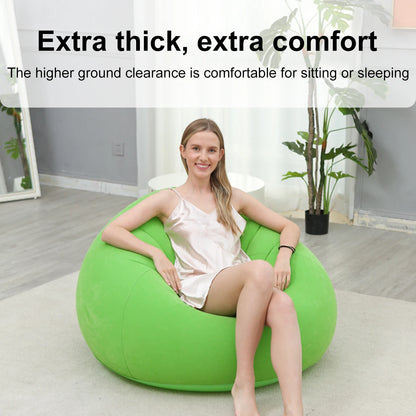 1PC Adult Inflatable Inflatable Sofa Folding Portable Lazy Sofa, Suitable For Outdoor Movie Nights, Camping, Rooms