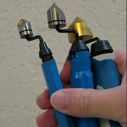 Countersink Inner Hole Chamfer Repair Reamer Tool Premium Chamfer Deburring Tool for Wood Plastic Aluminum Copper and Steel