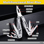 Pocket Mini Pliers Screwdriver Folding Small Multitool Opener Nail File Precision Pliers Hand Tools Outdoor Emergency Tool