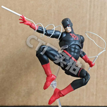 Ct Toys Daredevil Black 999 Red Mafex 223 Figure Comic Version Anime Action Figure Figurine Statue Model Toys gifts