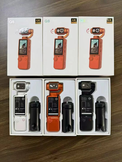 4K Hd Wifi Sports Wearable Camera Hold In Hand Travel Bicycle Driver Recorder Mini Sports Cam For Motorcycle and Vlogging