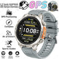 LIGE 2026 Nowy Męski Wojskowy Zegarek Smartwatch GPS Mapa Kompas Pamięć 4GB Bateria 1000mAh Wodoodporność 10ATM Rozmowy Bluetooth HD