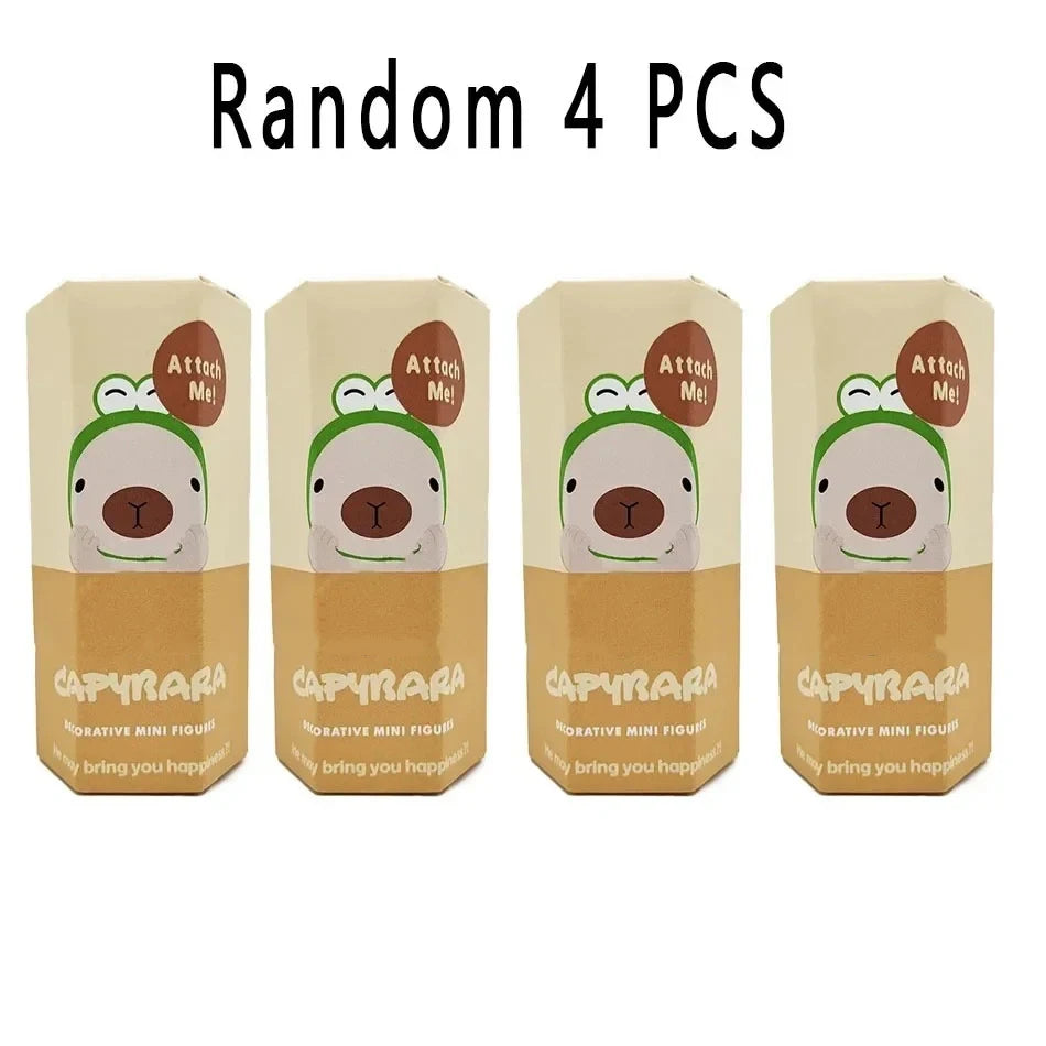 Cute Capybara Series Hippers Harvest Blind box Cute Hippie Doll Trendy Car Mobile Phone Ornaments S Angel Toy Blind box 2025