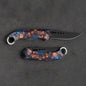 Pocket Portable Mini Folding Knife Stainless Steel Self-defense EDC Multi-purpose Camping Camp tools Halloween style