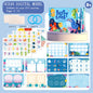 Busy Book for Kids Quiet Book Sticker Montessori Early Educational Toy Toddlers Matching Puzzles Game Baby Learning Toys Gifts
