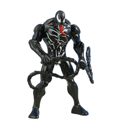 Avenger Hero Venom Deadpool Steel Spider-Man Doll Model Hand-made Ornaments Toys Anime Anime Figure