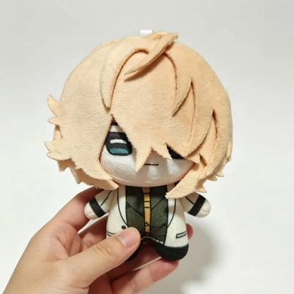 New Anime Pio Fiore No Banshou Plush Dante Falzone Nicola Francesca Plush Doll Toy Cute Pendants Keychain Plushie Gift For Fans