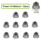 Hearing Aid Domes for Phonak Replacements,Phonak hearing aid 4.0 Domes 10pcs, Universal Domes for Phonak-Unitron RIC Hearing aid