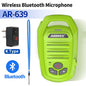 ABBREE Walkie Talkie Bluetooth Wireless Speaker Mic For Baofeng UV-5R UV-5RH UV-21 PRO V2 Quansheng UV-K5 (8) UV-K6 Ham Radio