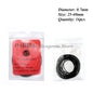 Watch Gasket Grease Watch Case Rubber Waterproof O-Ring Seal 0.5/0.6/0.7/0.8mm Oil-resistant Watch Repair Tool for Watchmaker